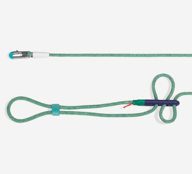 Поводок для собак свободные руки Zee dog Velvet Vibe Hands-Free Leash Velvet Vibes Vert, 120 - 240см   B1520 фото